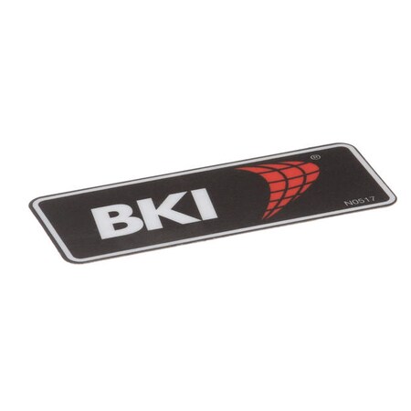 Bki Decal, Bki Logo, Adhesive Back N0517